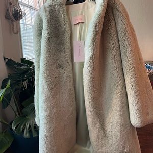 Open Ceremony- faux fur coat. Brand new. Small